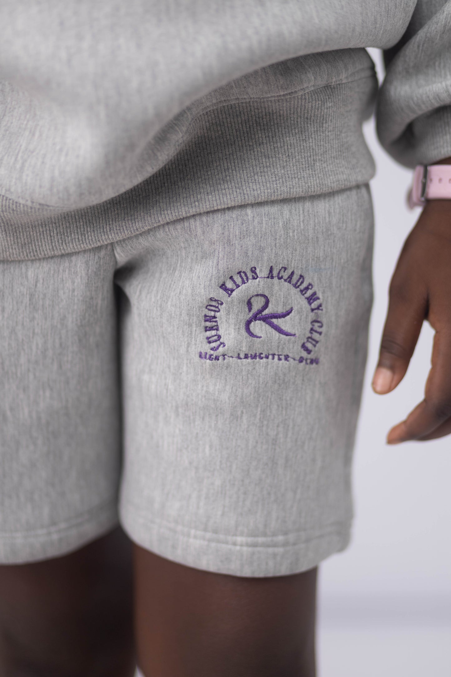 THE ACADEMY SET β Unisex Sweat-short Monogram Set