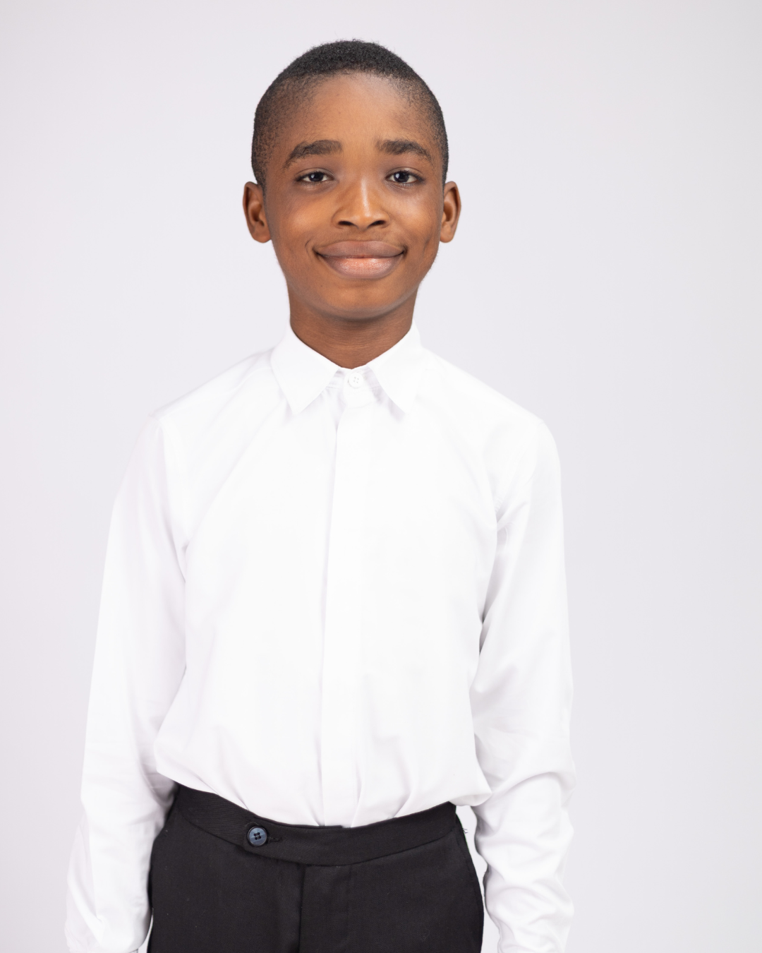 THE SCHOLAR SHIRT - White Classic Concealed Button Down Shirt