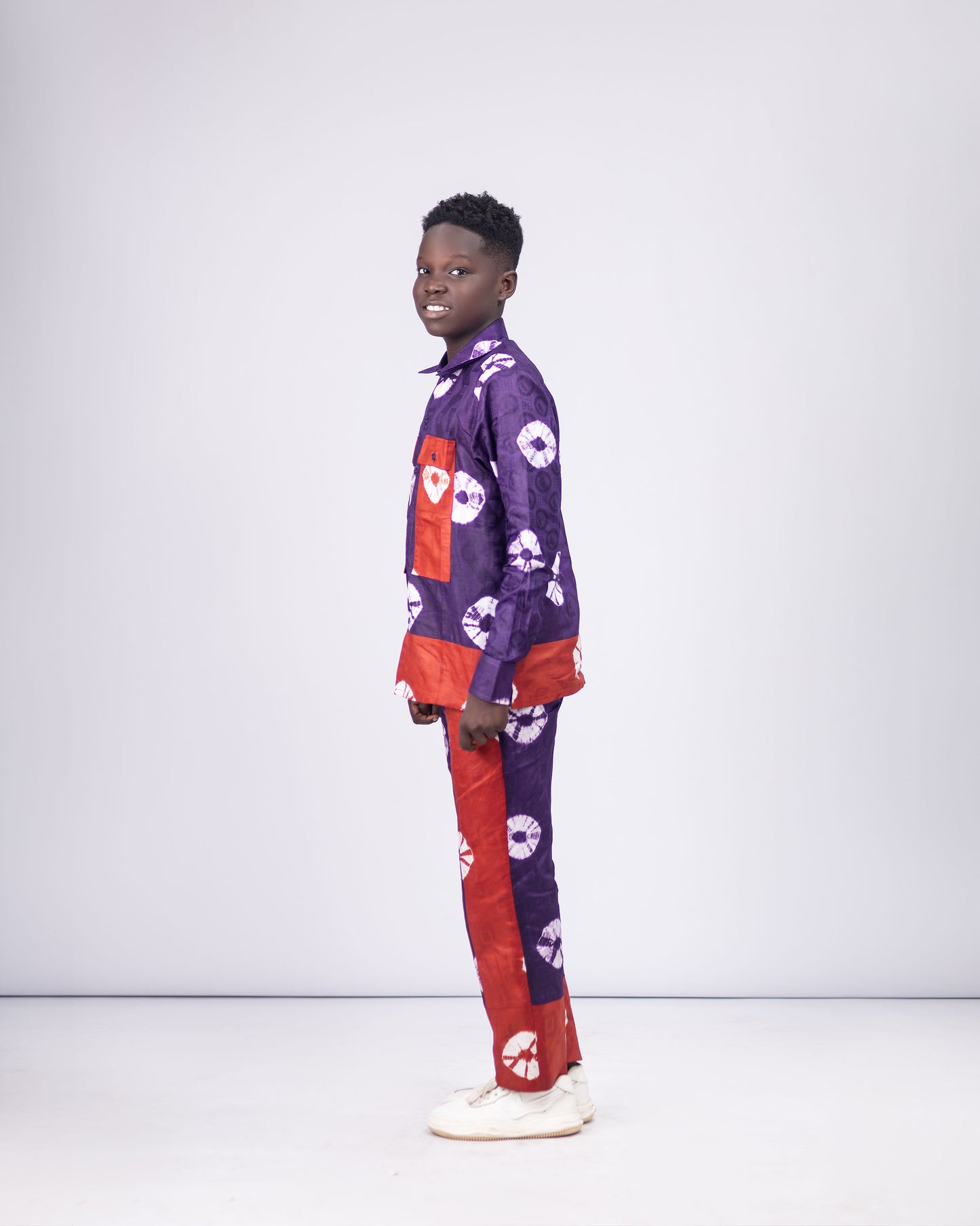 THE AJANI SET - Adire Shirt & Trouser Set
