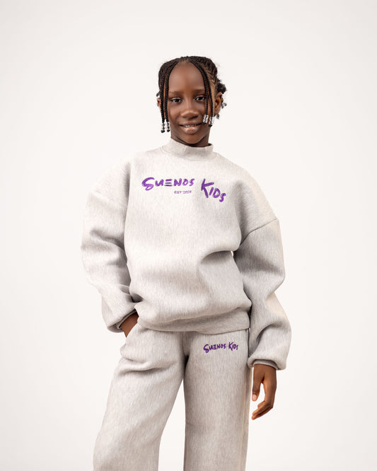THE SUENOS KIDS SET – Unisex Sweat-Trouser Monogram Set