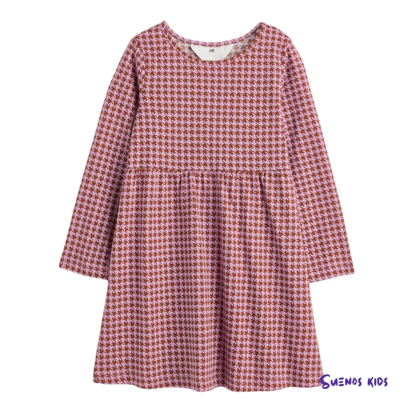 H&M Purple Cotton jersey dress