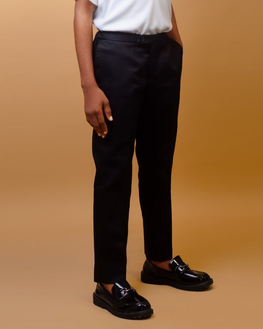SLIM FIT TAPERED CHINOS (ADJUSTABLE WAIST)-  THE ARTISAN CHINOS