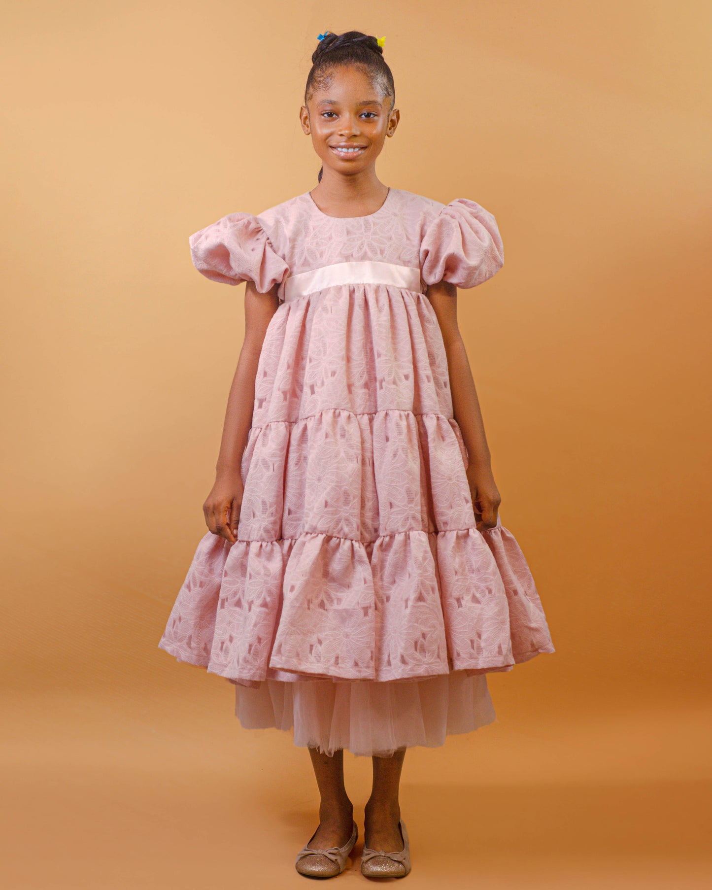 THE EDEN DRESS - Empire Waist Lace and Tulle Dress