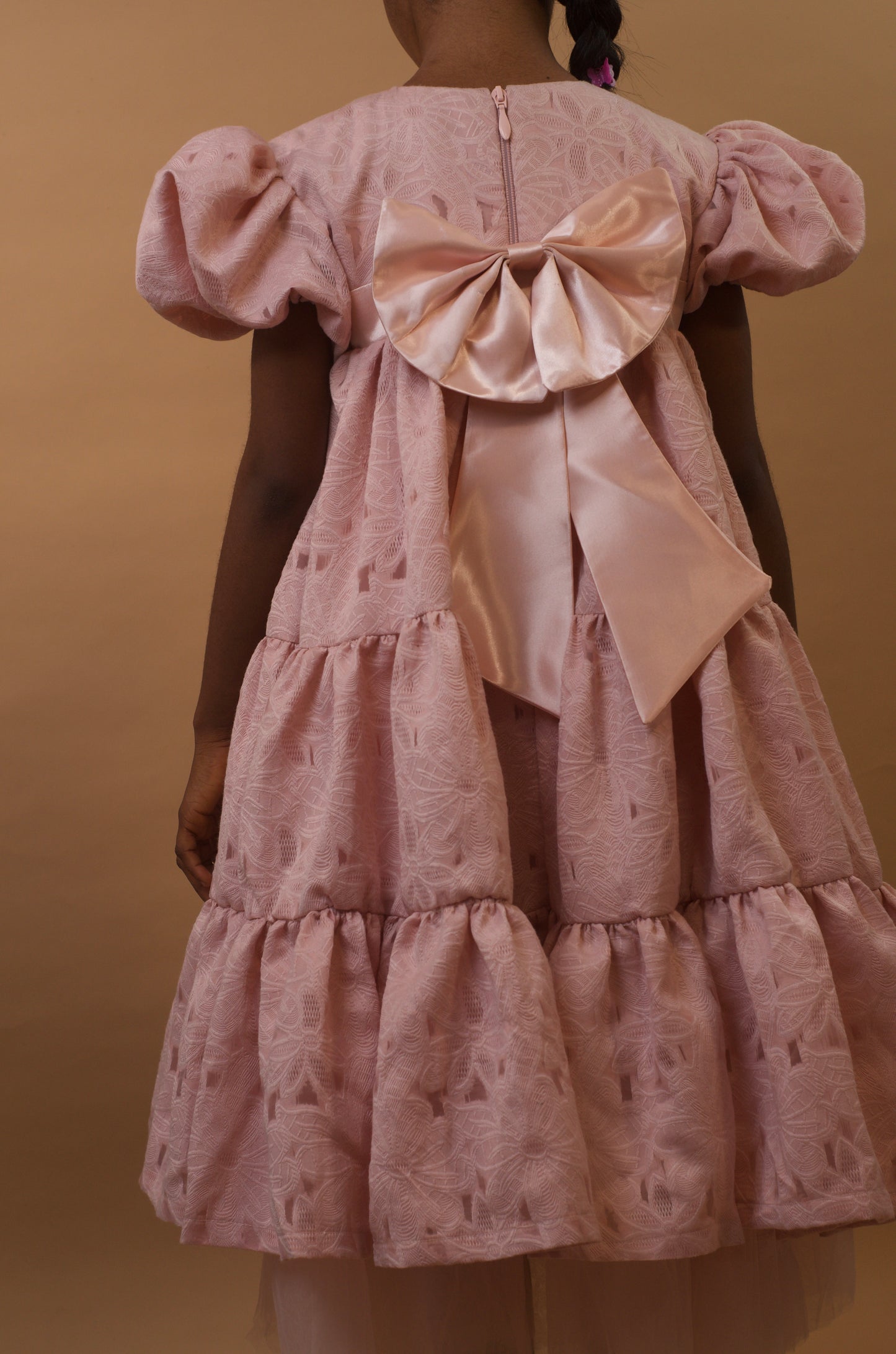 THE EDEN DRESS - Empire Waist Lace and Tulle Dress