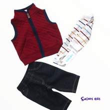 Load image into Gallery viewer, Carters 3-Piece Little Vest Set - Children&#39;s Clothing Store - Suenos Kids
