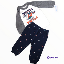 Load image into Gallery viewer, Carters 2-Piece Mommy&#39;s Wingman Tee &amp; Jogger Set - Children&#39;s Clothing Store - Suenos Kids
