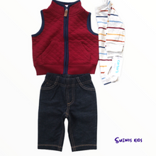 Load image into Gallery viewer, Carters 3-Piece Little Vest Set - Children&#39;s Clothing Store - Suenos Kids
