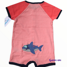 Load image into Gallery viewer, Carters Shark Snap-Up Romper - Children&#39;s Clothing Store - Suenos Kids
