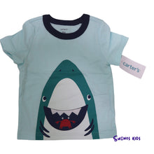 Load image into Gallery viewer, Carters 2-Piece Shark Tee &amp; Short Set - Children&#39;s Clothing Store - Suenos Kids
