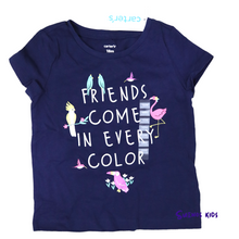 Load image into Gallery viewer, Carters Friends In Every Color Jersey Tee - Children&#39;s Clothing Store - Suenos Kids
