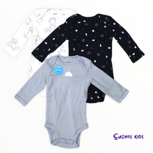 Load image into Gallery viewer, Carters 3-Pack Long-Sleeve Original Bodysuits - Children&#39;s Clothing Store - Suenos Kids
