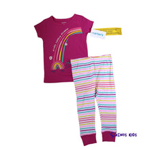 Load image into Gallery viewer, Carters 4-Piece Rainbow 100% Snug Fit Cotton PJs - Children&#39;s Clothing Store - Suenos Kids
