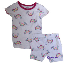 Load image into Gallery viewer, Carters 4-Piece Rainbow 100% Snug Fit Cotton PJs - Children&#39;s Clothing Store - Suenos Kids
