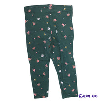 Load image into Gallery viewer, Carters 2-Piece Chambray Top &amp; Floral Legging Set - Children&#39;s Clothing Store - Suenos Kids
