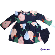 Load image into Gallery viewer, Carters Pear Jersey Dress - Children&#39;s Clothing Store - Suenos Kids
