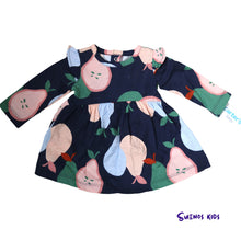 Load image into Gallery viewer, Carters Pear Jersey Dress - Children&#39;s Clothing Store - Suenos Kids
