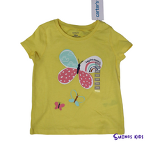 Load image into Gallery viewer, Carters Butterfly Jersey Tee - Children&#39;s Clothing Store - Suenos Kids
