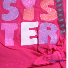 Load image into Gallery viewer, Carters Best Sister Jersey Tee - Children&#39;s Clothing Store - Suenos Kids
