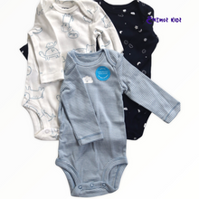 Load image into Gallery viewer, Carters 3-Pack Long-Sleeve Original Bodysuits - Children&#39;s Clothing Store - Suenos Kids
