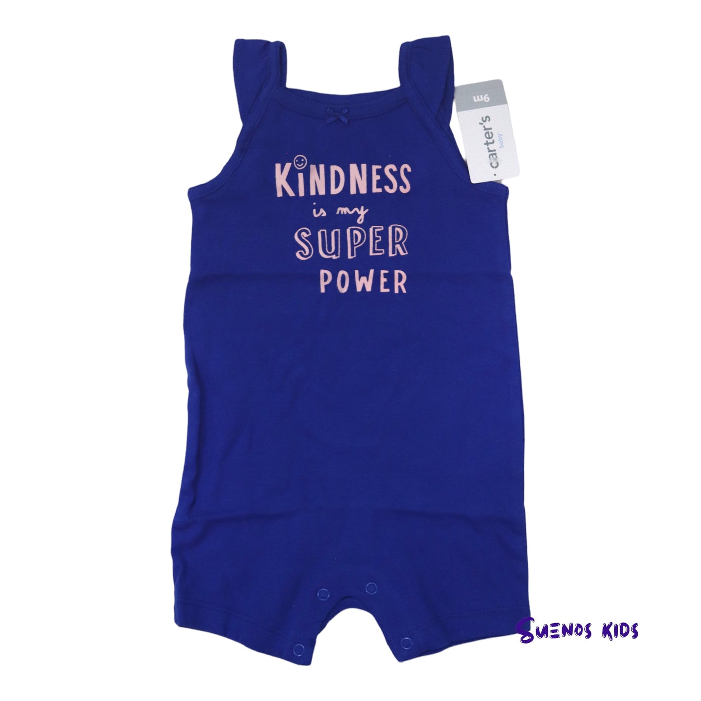 Carters Kindness Cotton Romper - Children's Clothing Store - Suenos Kids