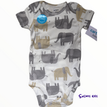 Load image into Gallery viewer, Carters 3-Pack Elephant Original Bodysuits - Children&#39;s Clothing Store - Suenos Kids
